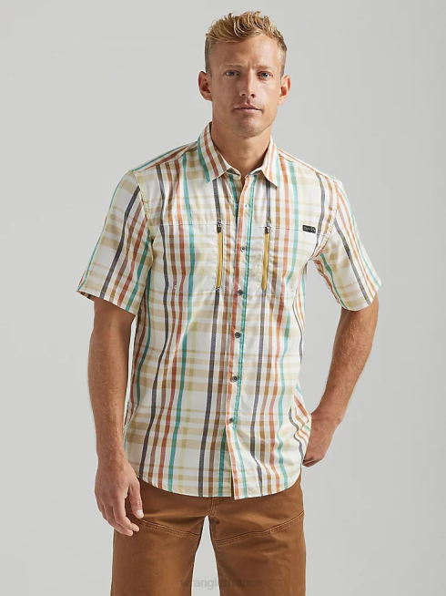 Wrangler Hommes atg by horizon chemise à carreaux PN28D296 vêtements plage de Caroline (112331234)