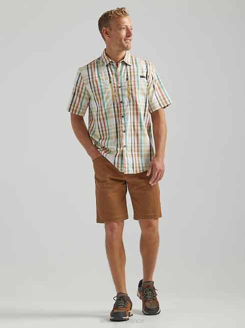 Wrangler Hommes atg by horizon chemise à carreaux PN28D296 vêtements plage de Caroline (112331234)