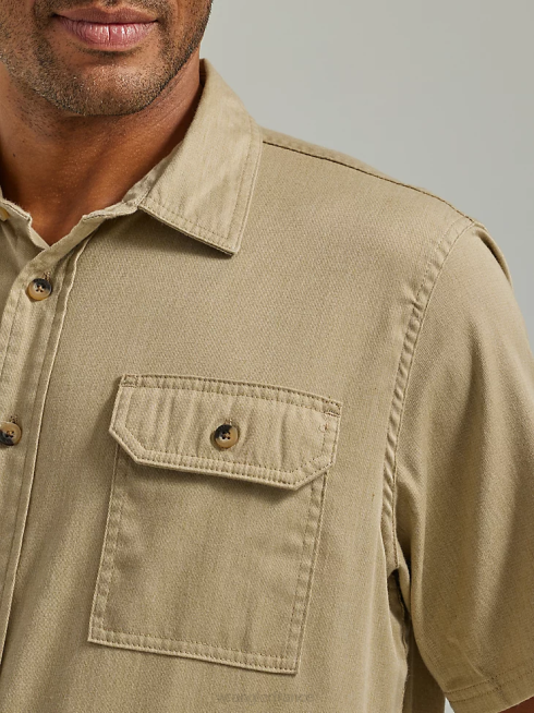 Wrangler Hommes chemise Epic Soft Flex PN28D354 vêtements sergé (112330683)