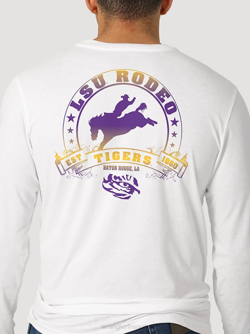 Wrangler Hommes chemise unie boutonnée à manches longues du détroit de George PN28D292 vêtements noir (mgs269x)