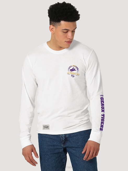 Wrangler Hommes chemise unie boutonnée à manches longues du détroit de George PN28D292 vêtements noir (mgs269x)