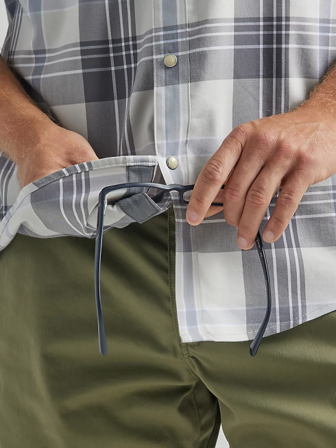 Wrangler Hommes chemise western atg PN28D452 vêtements rivière Gunnison (112331265)